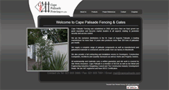 Desktop Screenshot of capepalisade.com